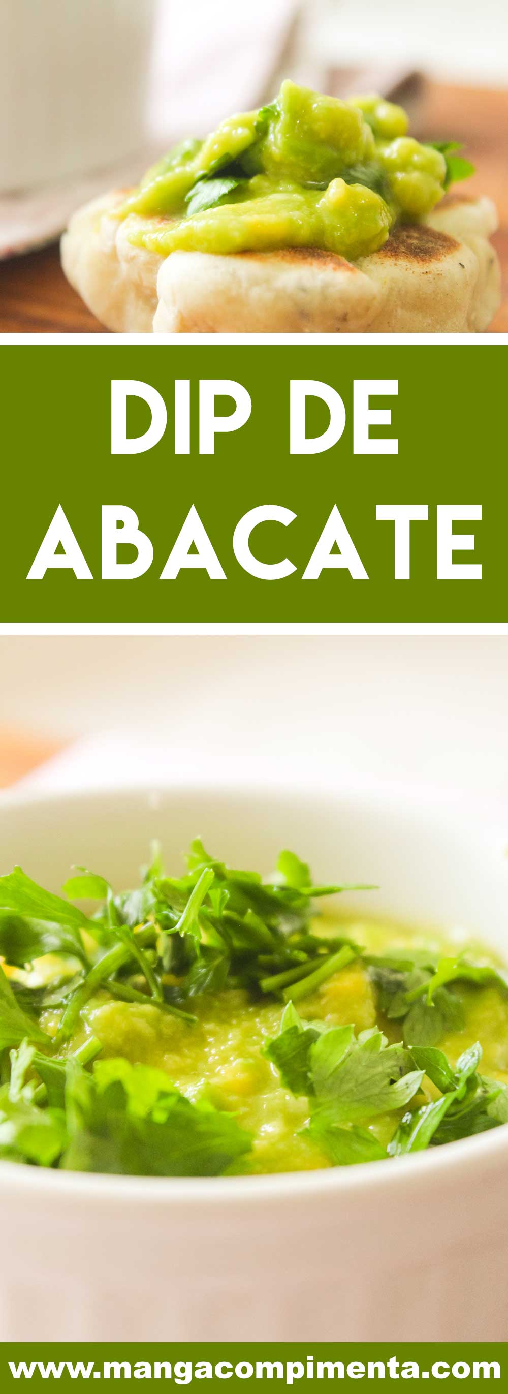Receita de Dip de Abacate- um prato vegano para receber os amigos!