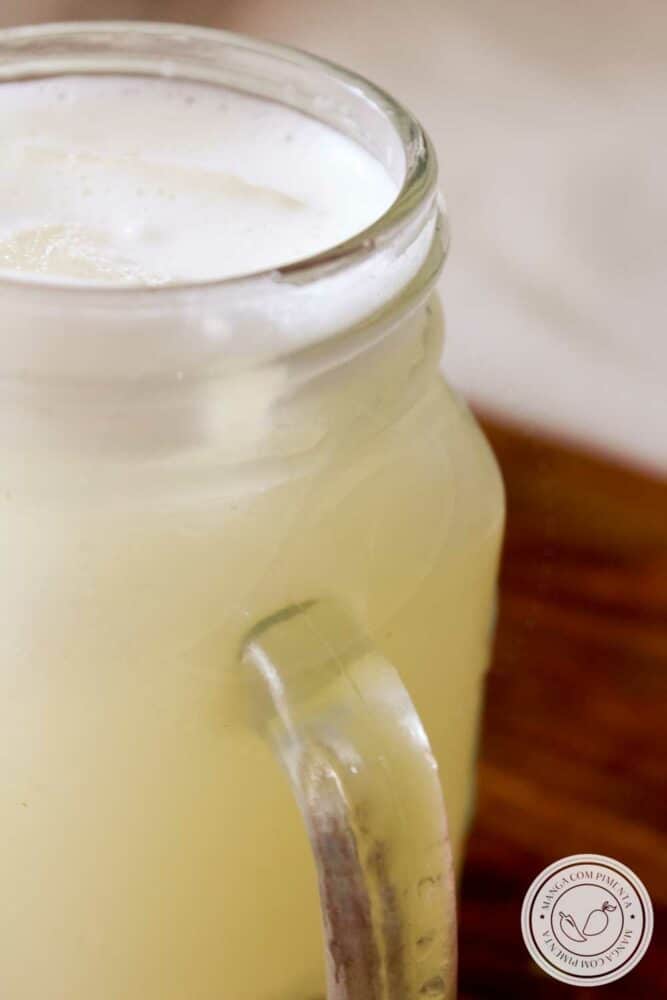 Receita de Limonada com Gengibre - uma bebida refrescante, além de ajudar a manter a saúde e evitar resfriado.