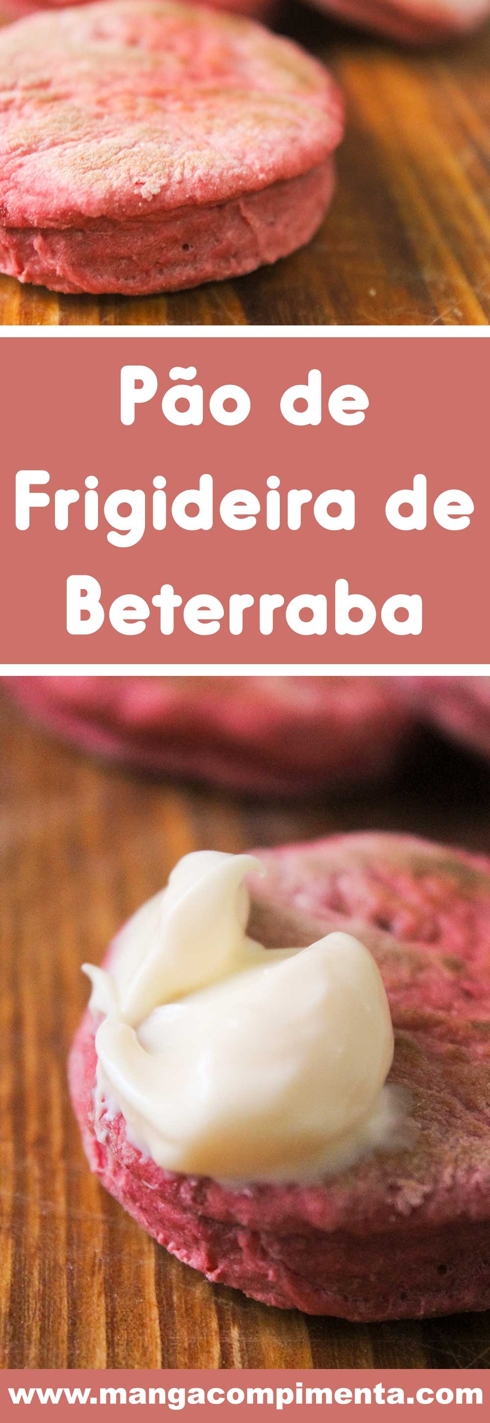 Receita de Pão de Frigideira de Beterraba - prepare um lanche delicioso e colorido para os pequenos nas férias!