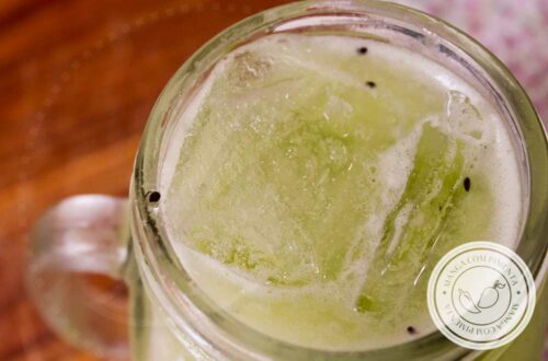 Receita de Limonada de Kiwi - uma bebida bem verdinha, um suco delicioso para se refrescar!