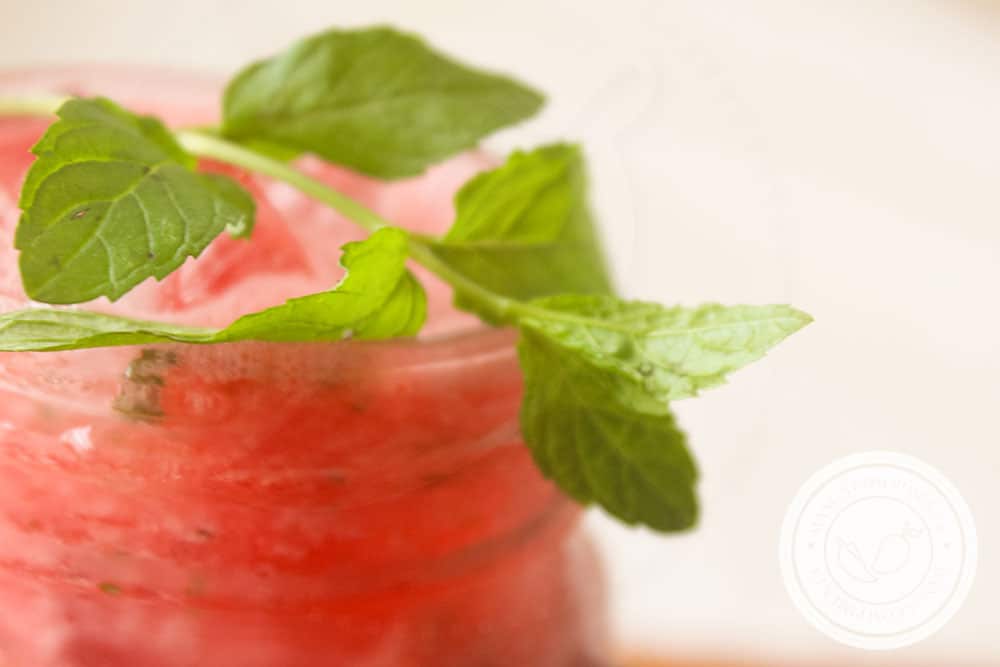 Receita de Suco de Melancia com Hortelã - um refresco delicioso para os dias quentes de verão!