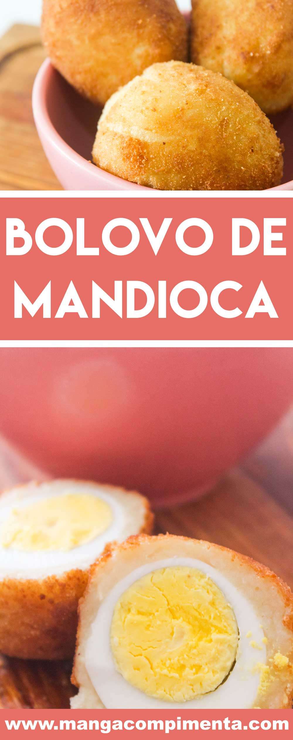 Receita de Bolovo de Mandioca - prepare para petiscar com aquela bebida bem gelada! 