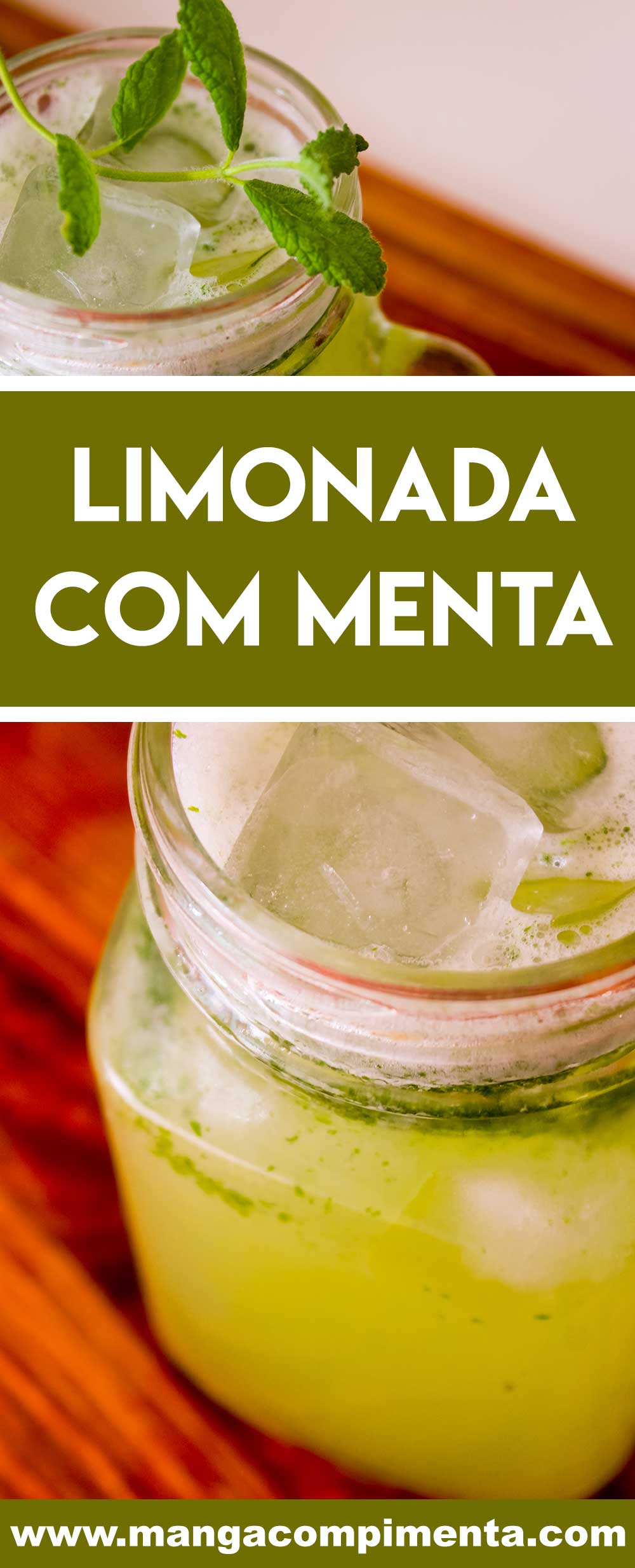 Receita de Limonada com Menta - prepare uma bebida refrescante neste verão.