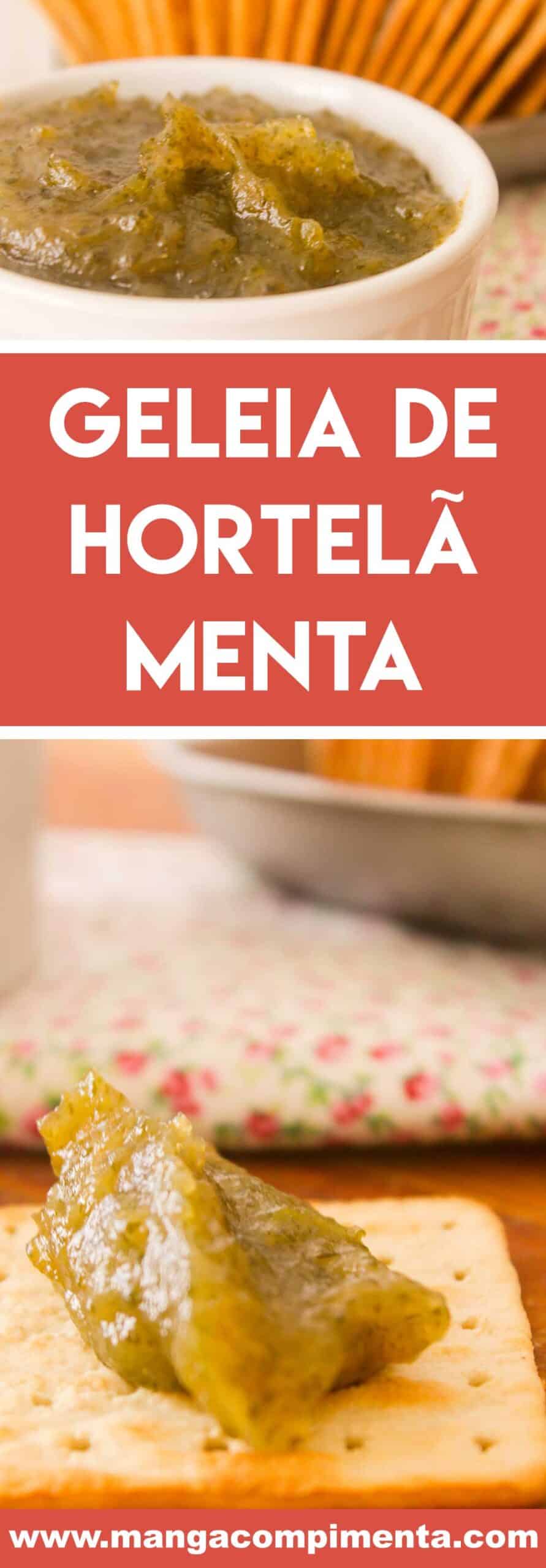 Receita de Geleia de Hortelã Menta - prepare e sirva no café da manhã ou chá da tarde! 