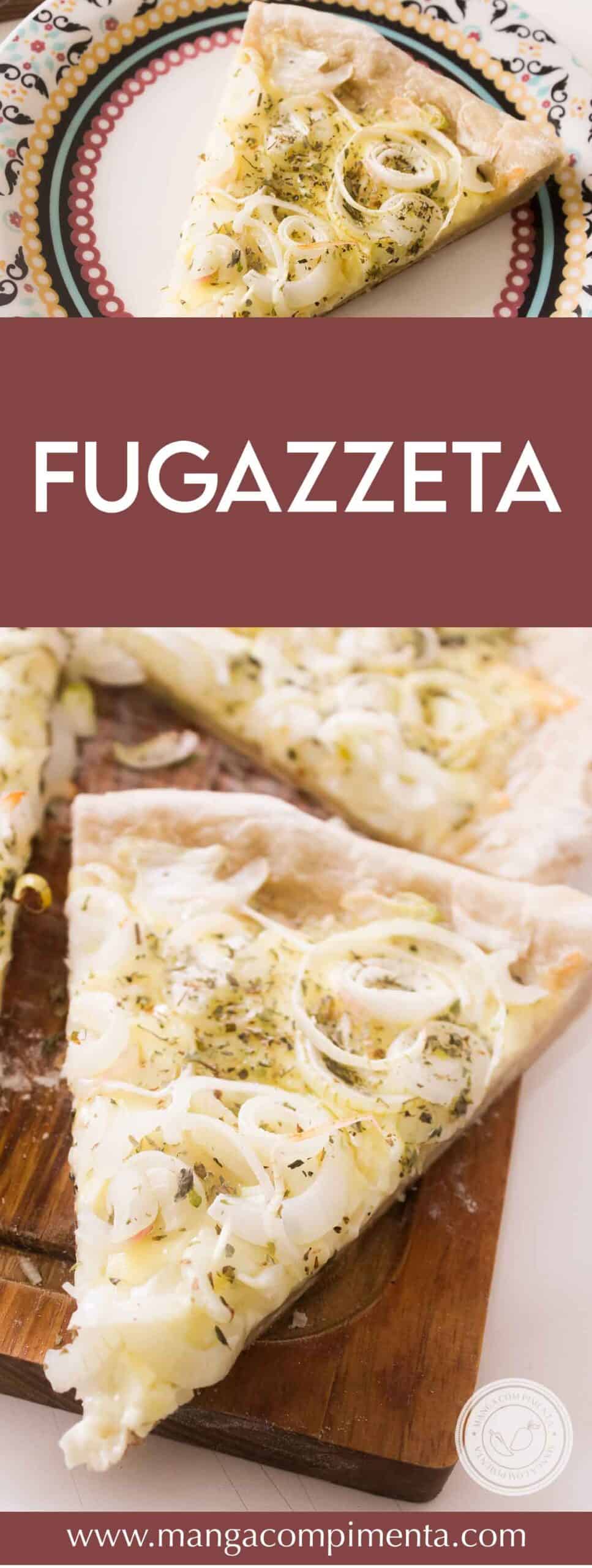 Receita de Fugazzeta - uma pizza argentina que leva muito queijo e cebola no seu preparo! 