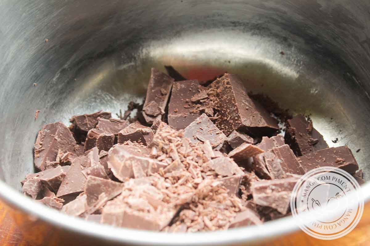 Receita de Fudge de Chocolate - um docinho delicioso para fazer em casa.
