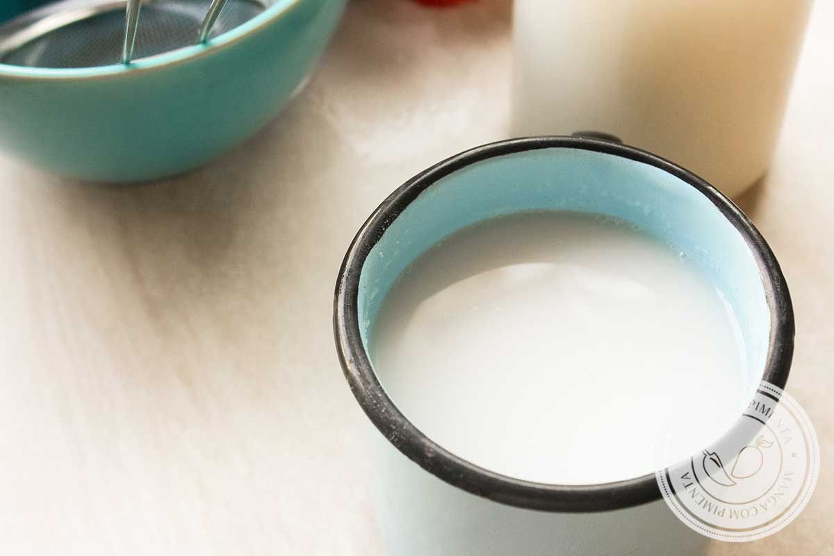 Receita de Leite de Arroz - aprenda a fazer em casa um leite vegetal para usar nas suas receitas ou tomar no café da manhã.