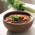 como fazer caldo de lentilhas saboroso