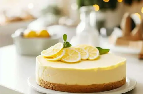 cheesecake de limão clássico