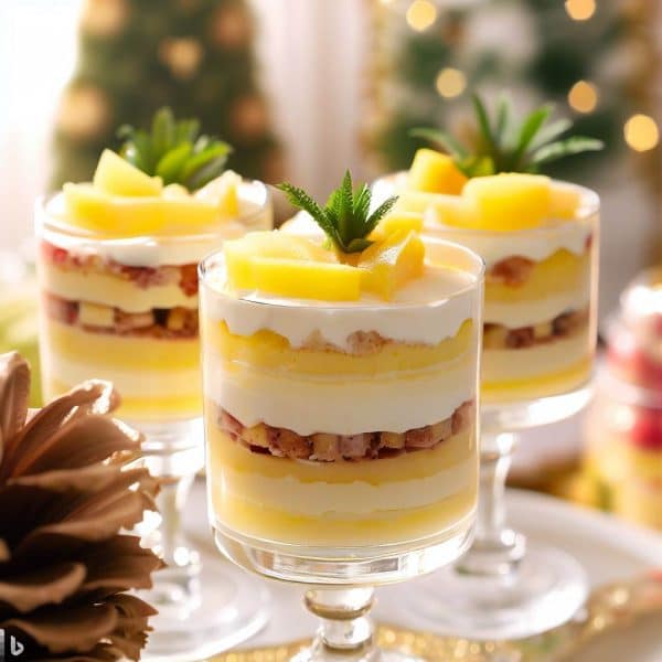 Pavê de Abacaxi - Uma Receita fácil e Muito Refrescante!