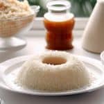 pudim de maria mole com coco - receita simples de pudim que não vai ao fogo