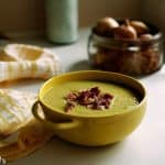 Sopa de ervilha de latinha