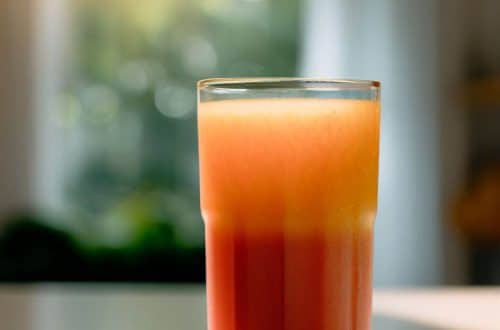 suco de morango com laranja