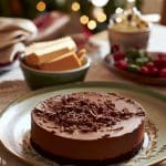 torta mousse de chocolate