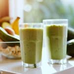 vitamina de abacate com banana