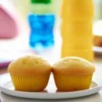 bolinho de fubá para a lancheira escolar