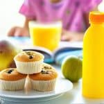 bolinho de maracujá para a lancheira escolar